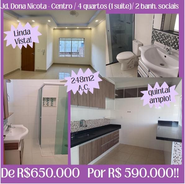 Casa - Venda - Jardim Dona Nicota de Barros - Botucatu - SP